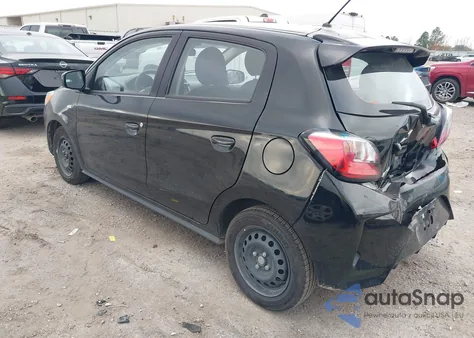 2024 Mitsubishi Mirage Es/Le from USA, damaged, VIN ML32AUHJ5RH007490